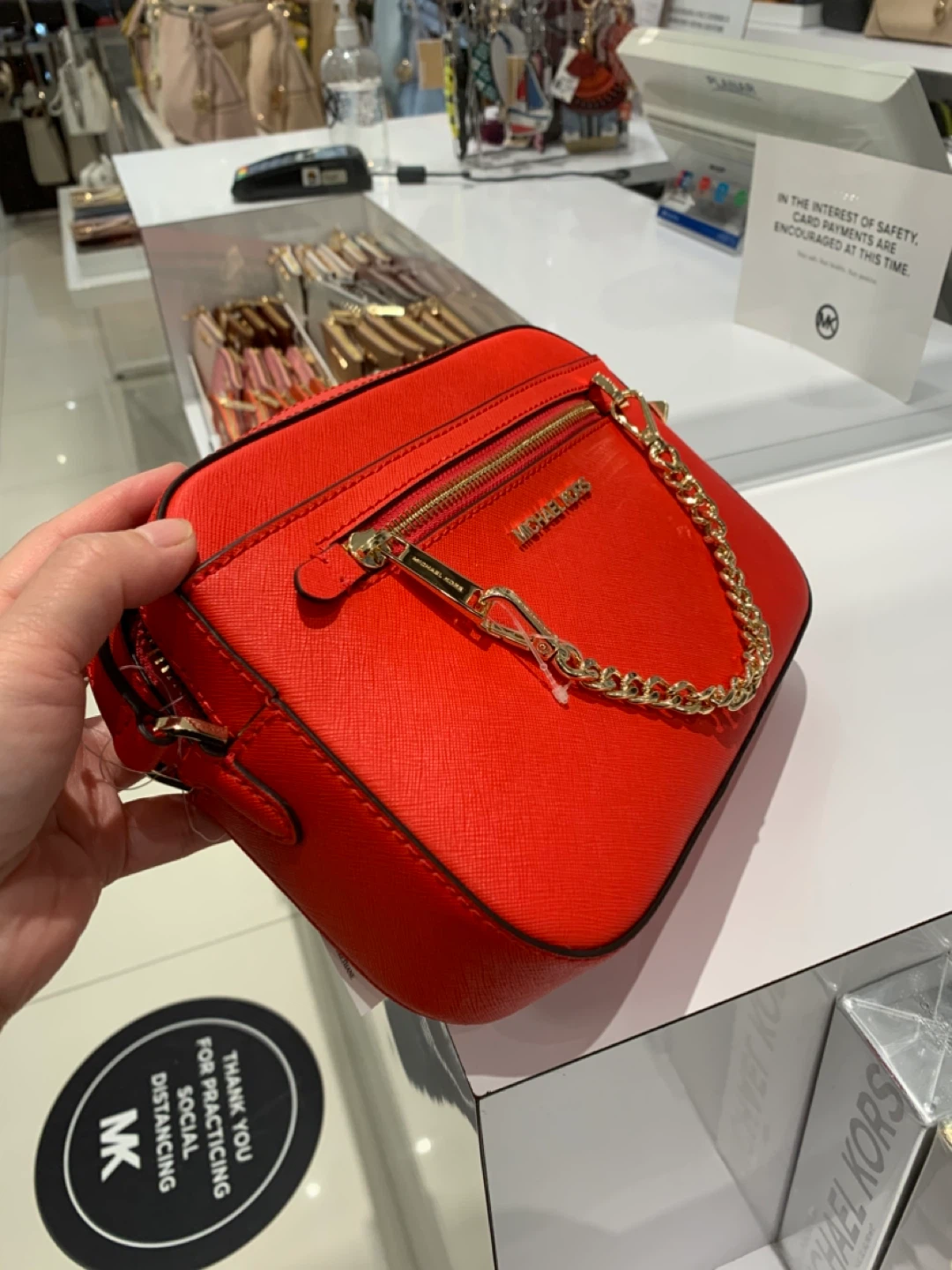 Brand new Michael Kors Red Crossbody Bag - photo 3