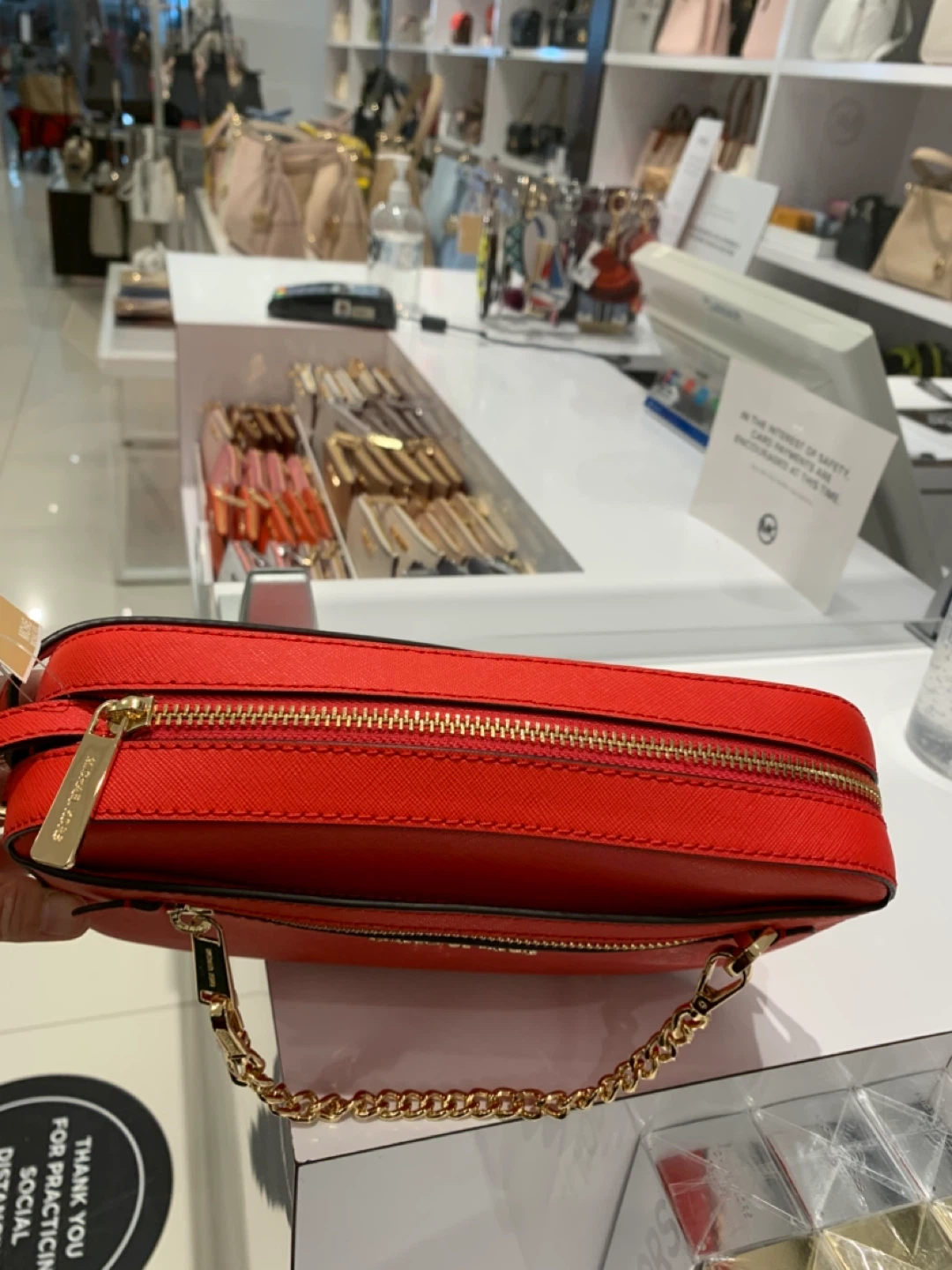 Brand new Michael Kors Red Crossbody Bag - photo 4