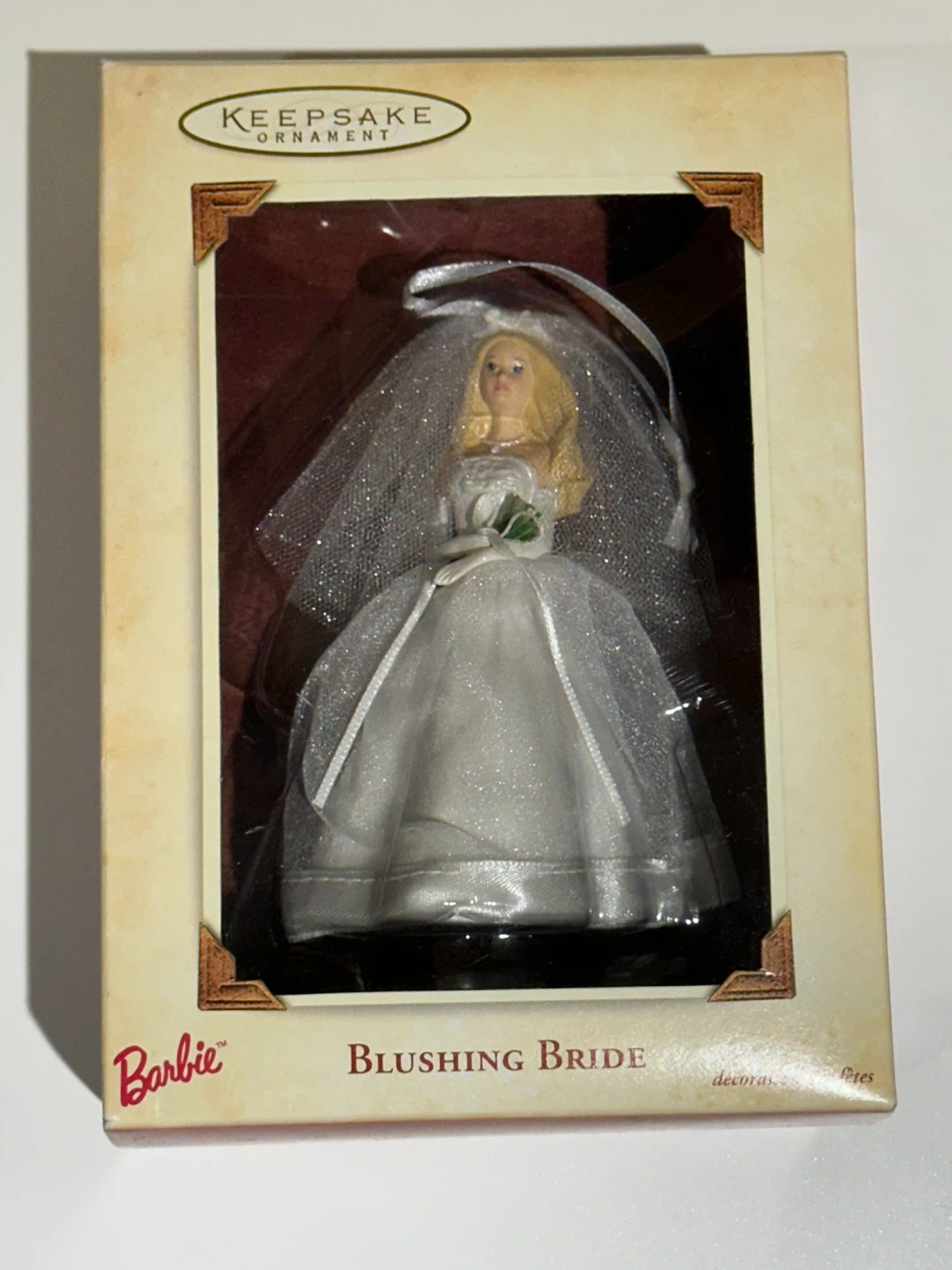 Barbie Blushing Bride Ornament - photo 2