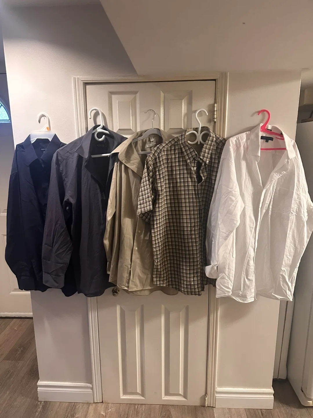 5 Men's Dress Shirts - (s7) Assorted Brands & Styles thumbnail