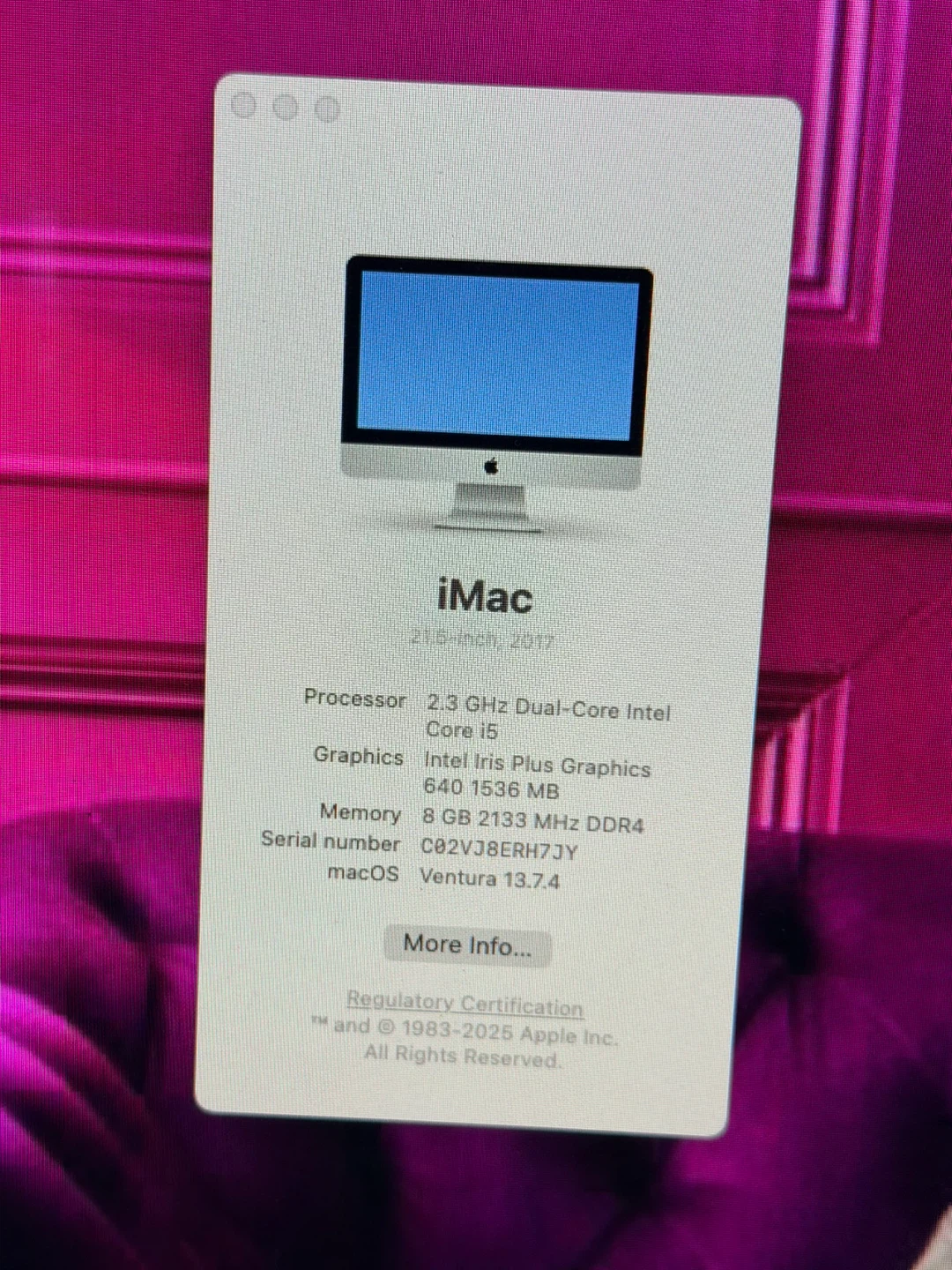 Apple iMac Desktop Computer - photo 2