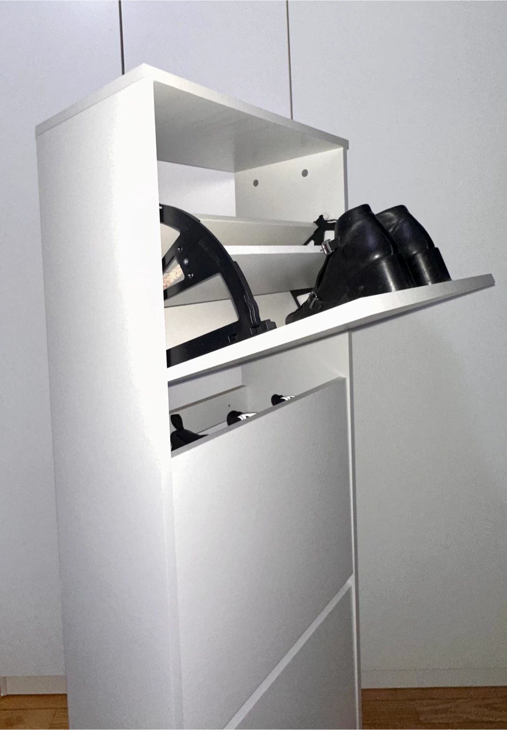 IKEA Hemnes White Shoe Cabinet - photo 3