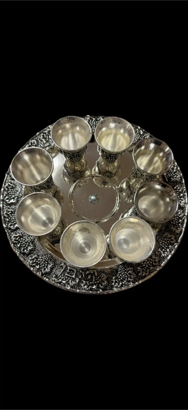 Silver Plated Wine Cup Set image indicator(2)