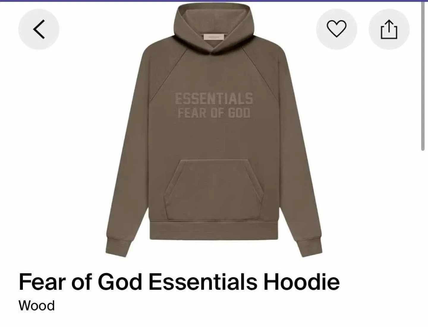 Fear of God Essentials Hoodie image indicator(6)