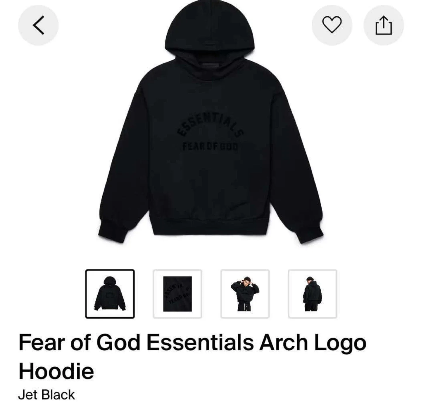 Fear of God Essentials Hoodie image indicator(2)