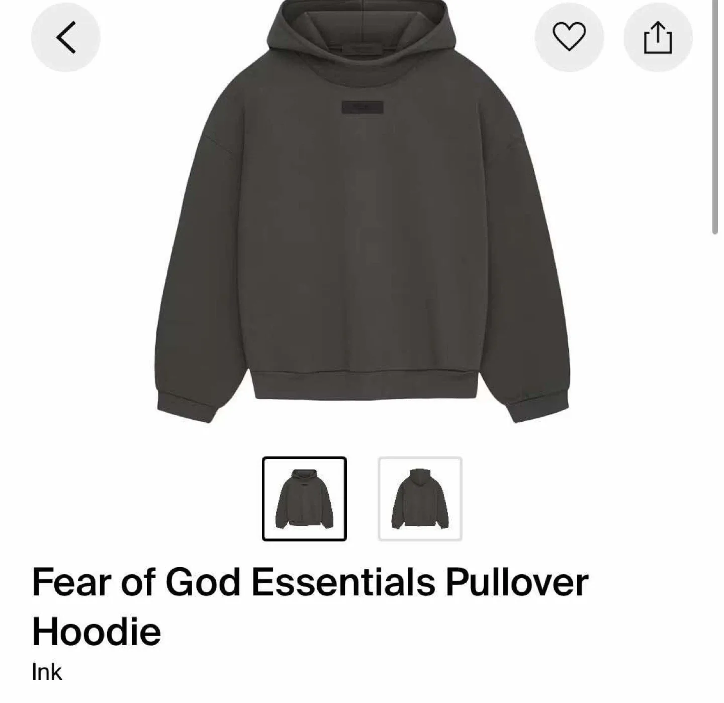 Fear of God Essentials Hoodie image indicator(4)