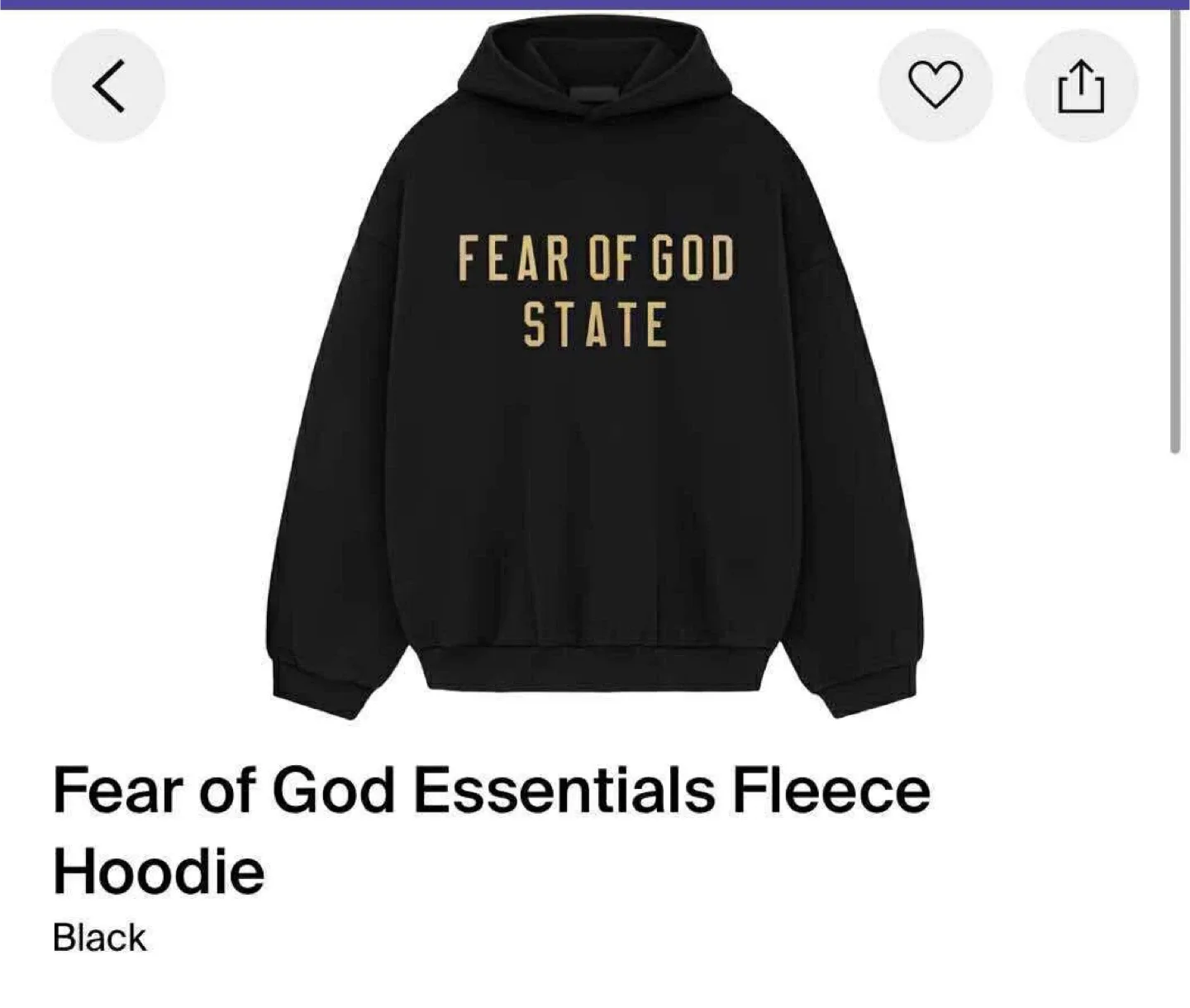 Fear of God Essentials Hoodie image indicator(10)