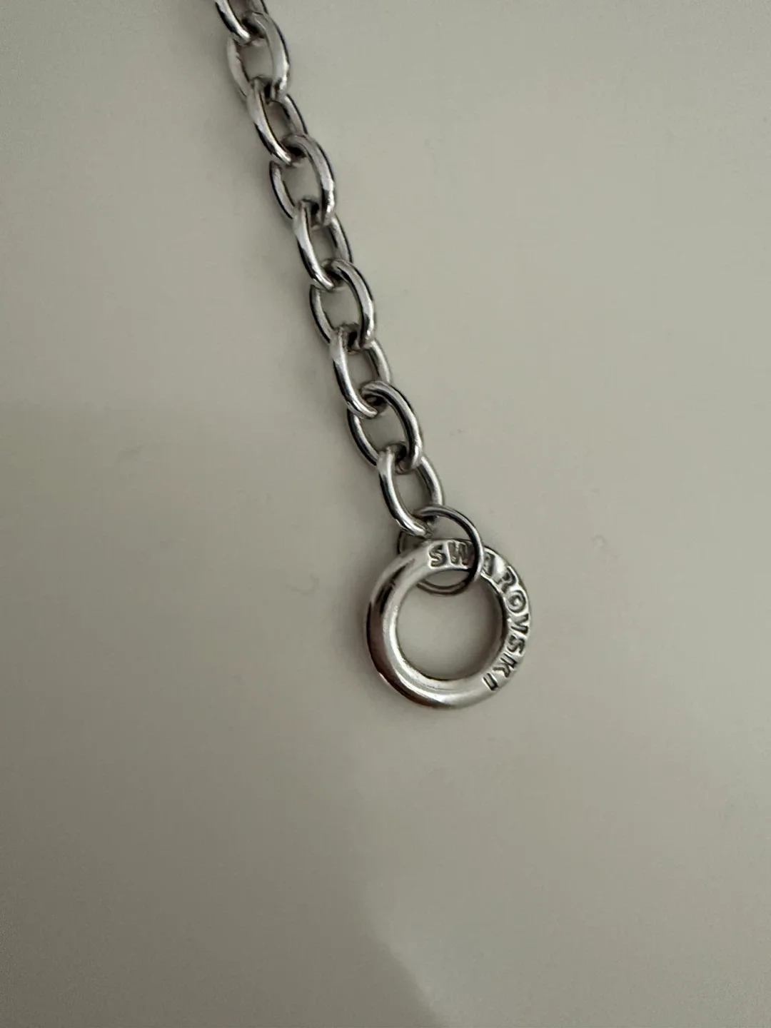 Swarovski Silver Bracelet with Blue Stone image indicator(3)