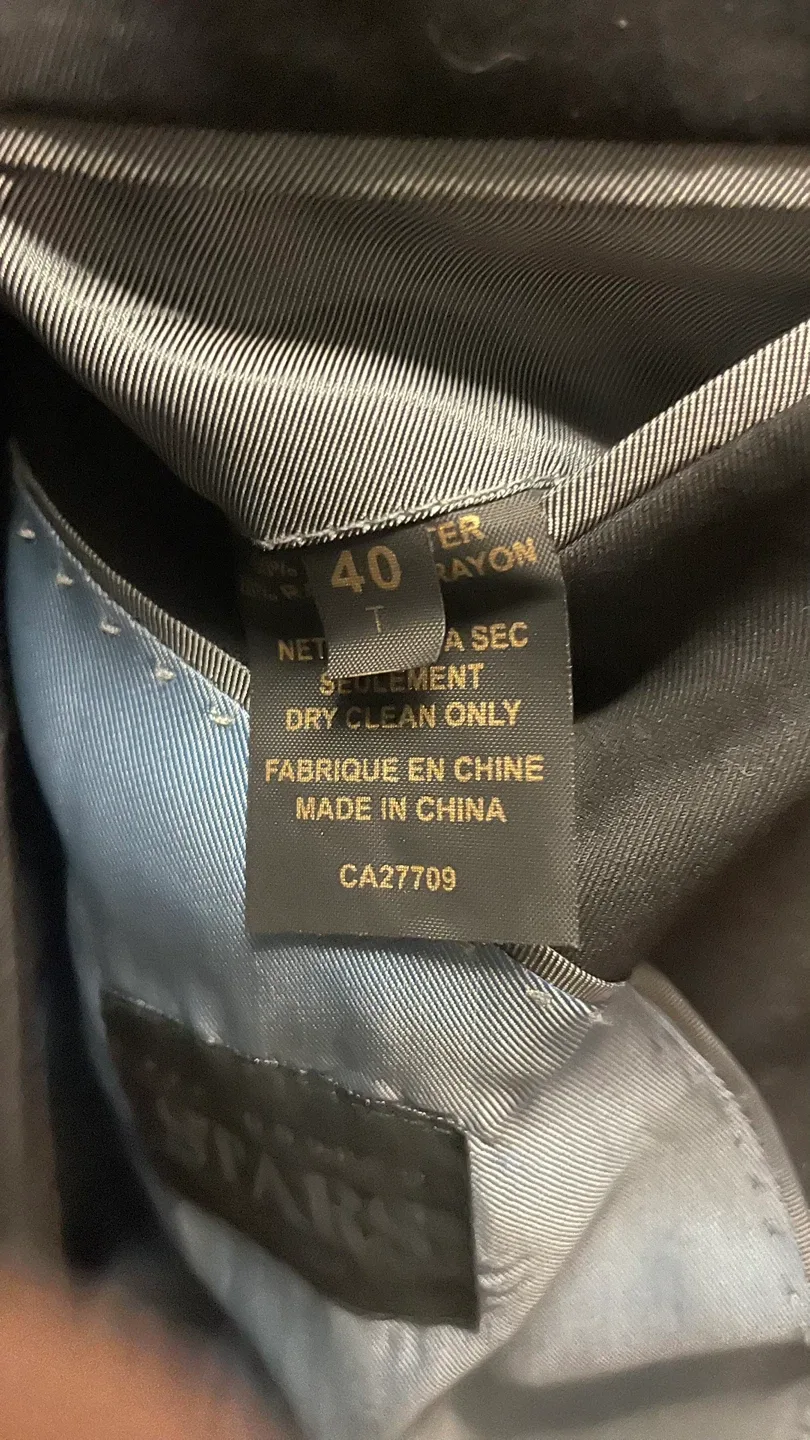 Black Suit - Size 40 image indicator(2)