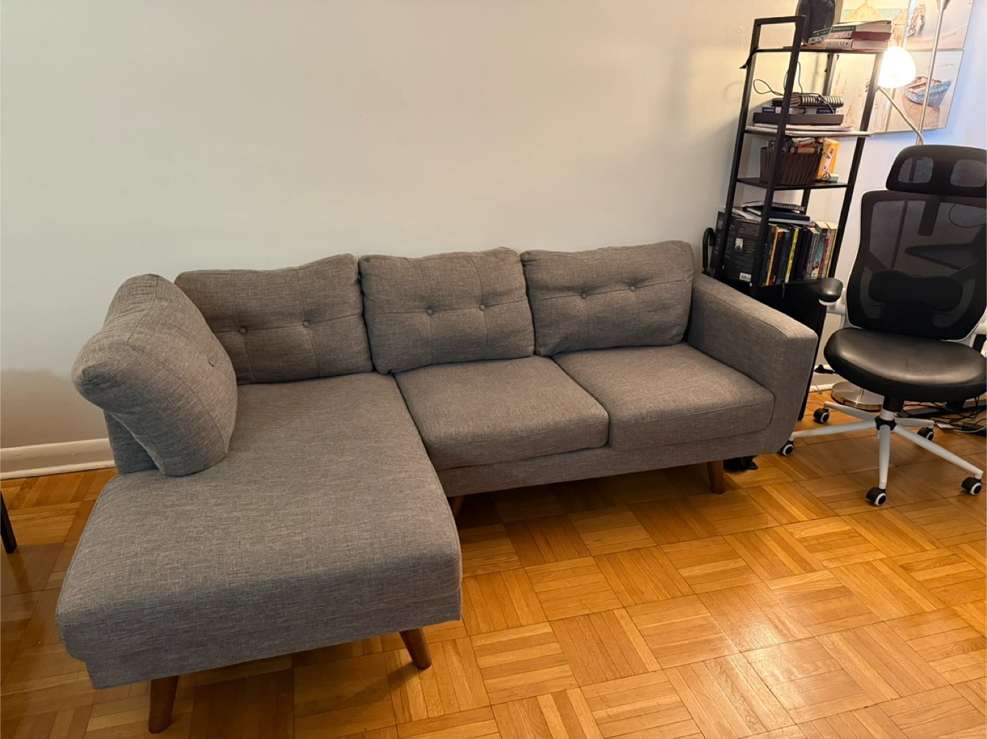 Gray Sectional Sofa - Great Condition!