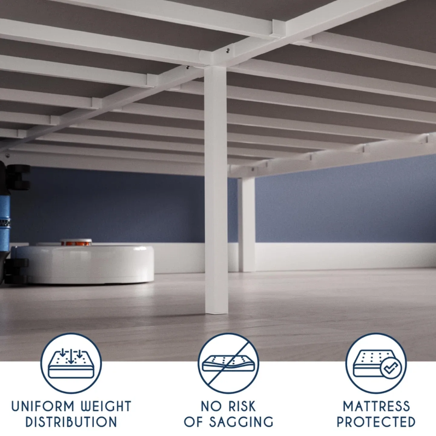 Dreamzie King Size Bed Frame Metal image indicator(5)