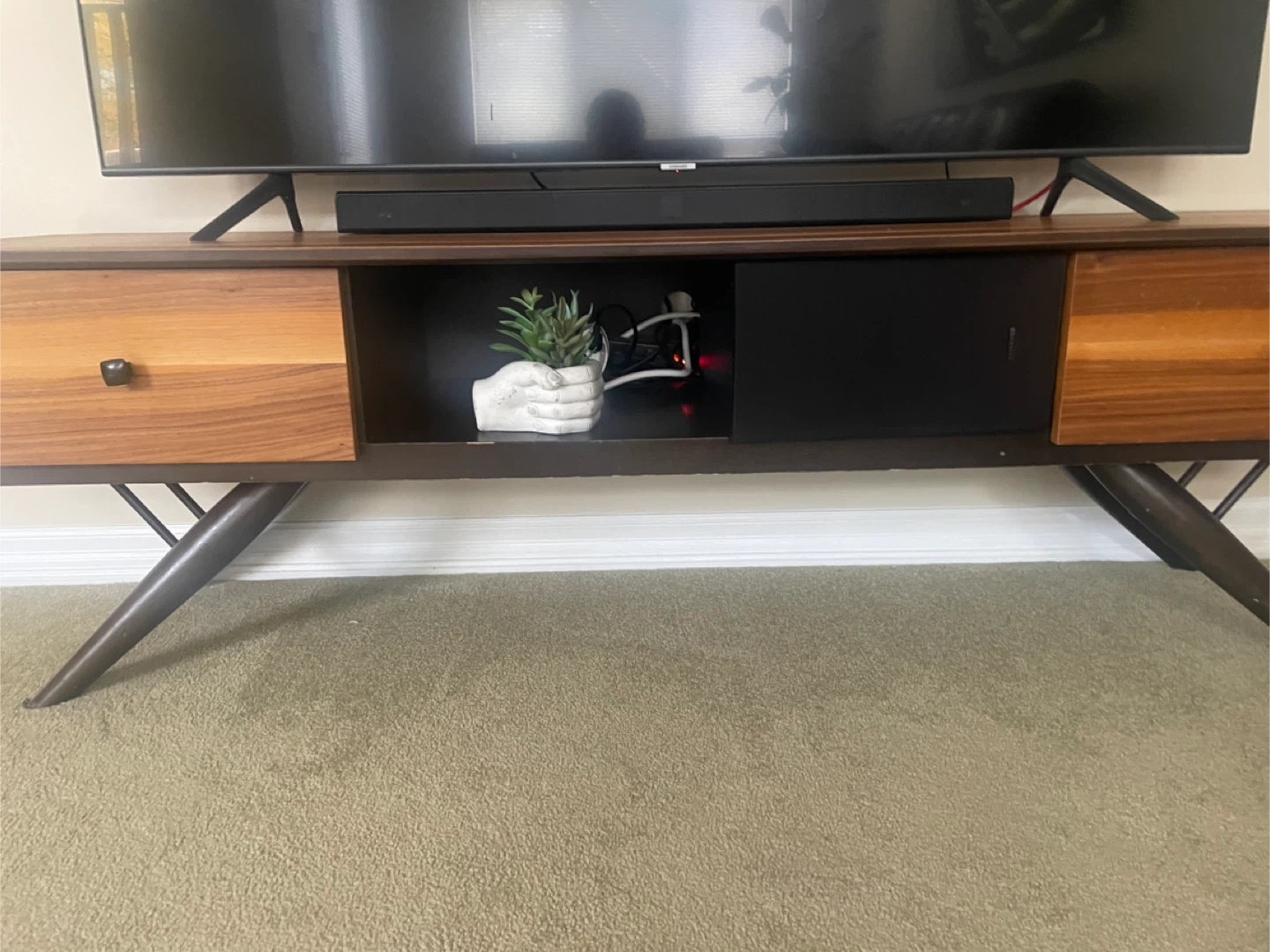 Mid-Century Modern Style TV Stand