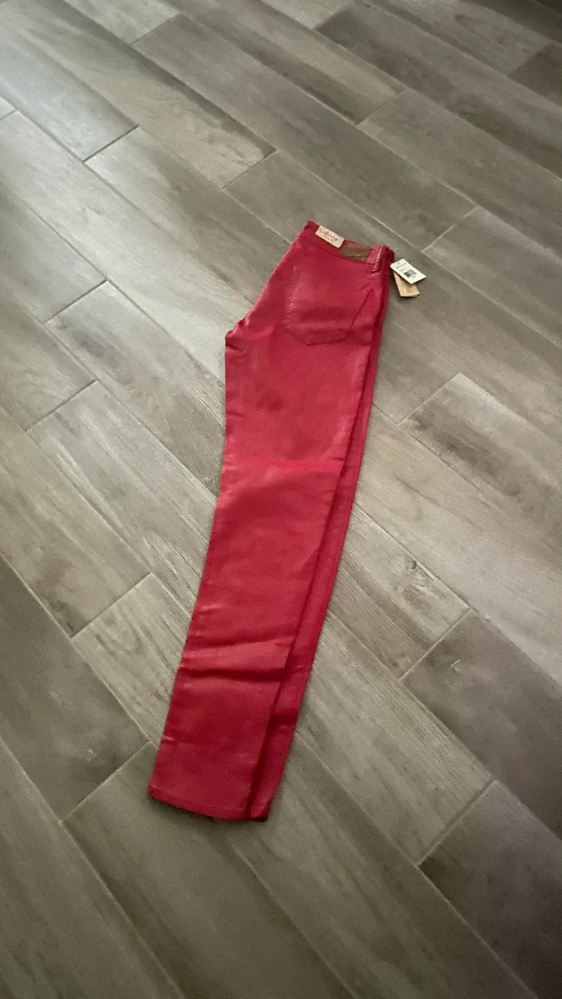 Almost Famous Red Skinny Jeans - Size 28x32 image indicator(3)