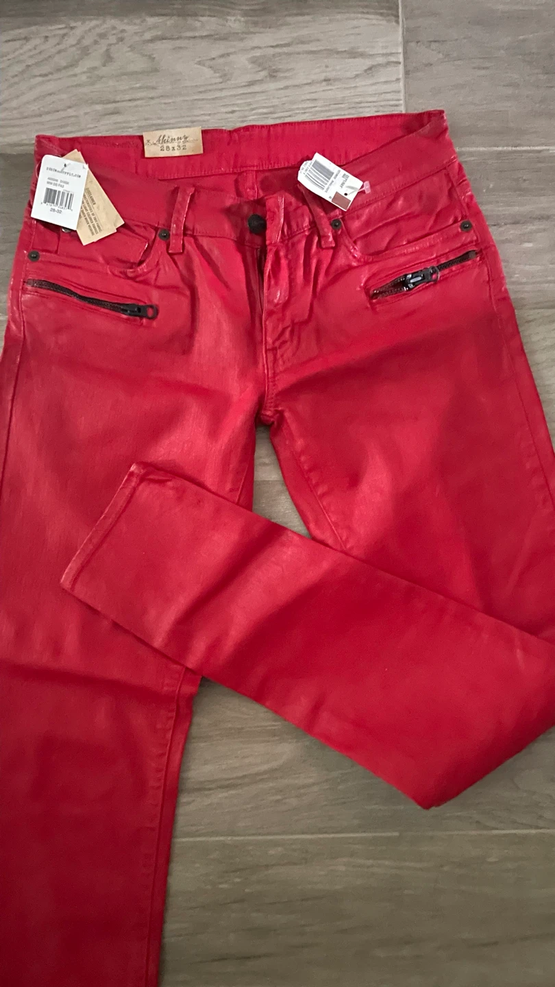 Almost Famous Red Skinny Jeans - Size 28x32 - photo 2