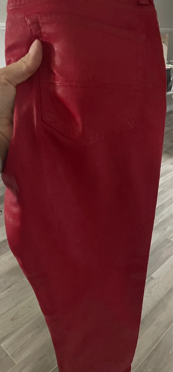 Almost Famous Red Skinny Jeans - Size 28x32 image indicator(4)