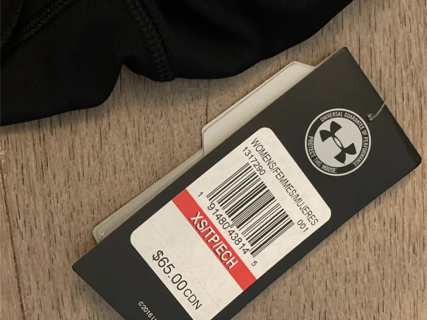 NEW! Under Armour Black Leggings - Size XS image indicator(3)