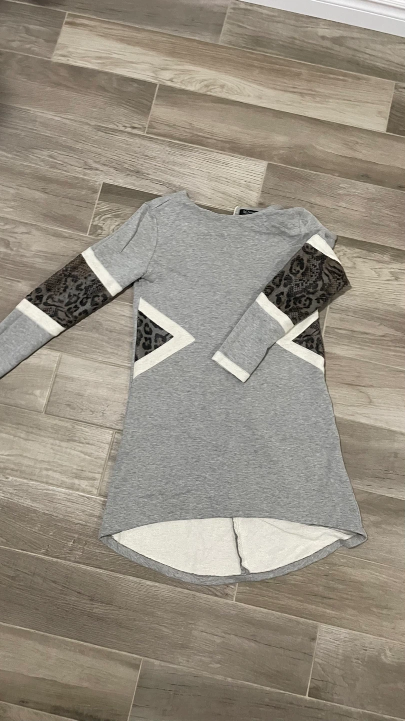 la'Aurora Grey Dress - Size 42 European