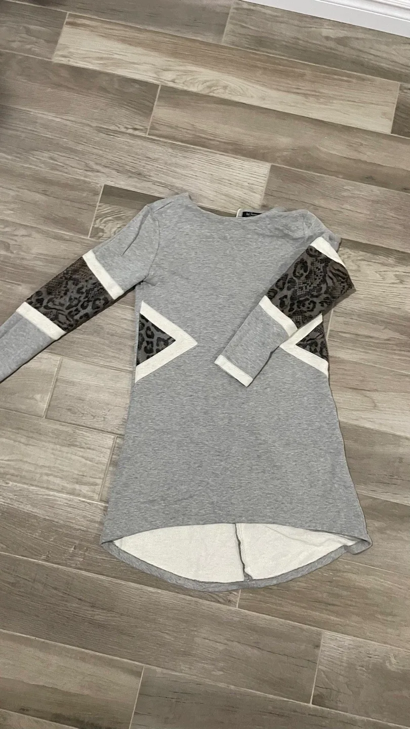 la'Aurora Grey Dress - Size 42 European thumbnail