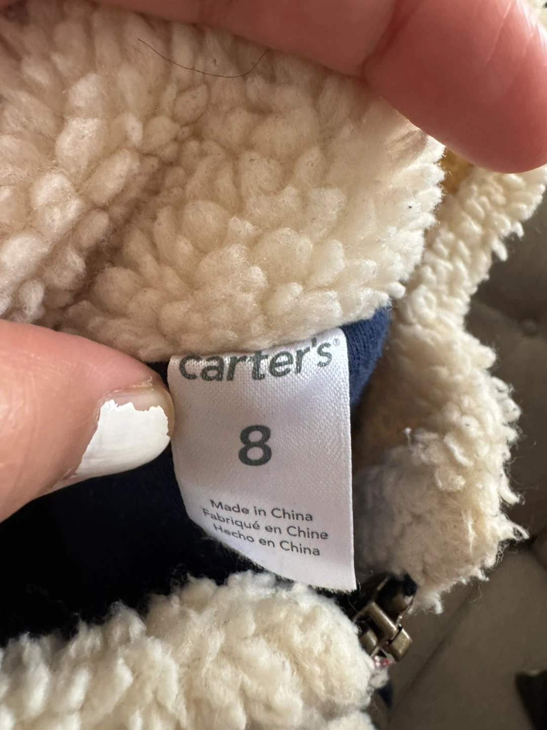 Carter's Size 8 Fleece Jacket - photo 4