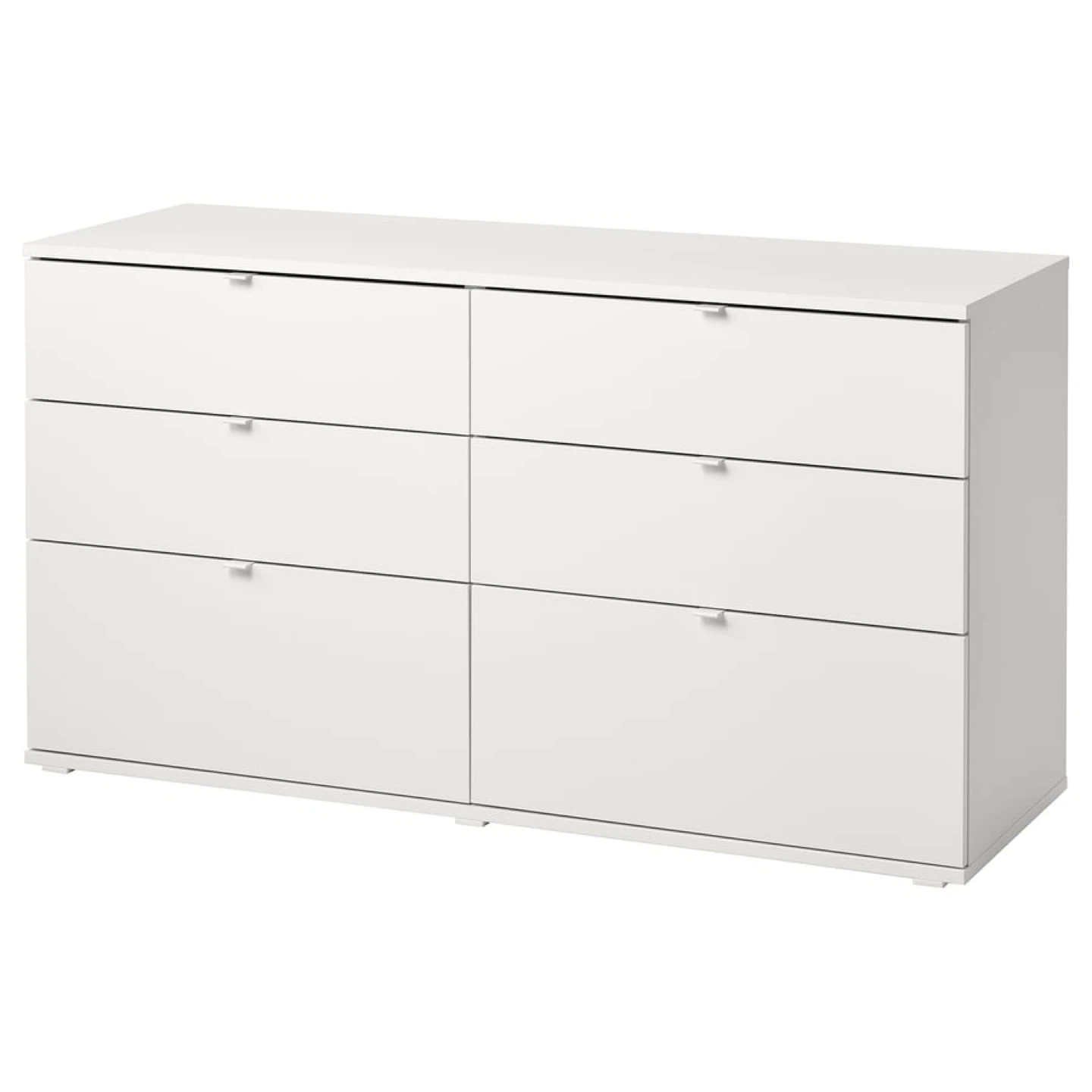 IKEA VIHALS 6-Drawer Dresser (White)