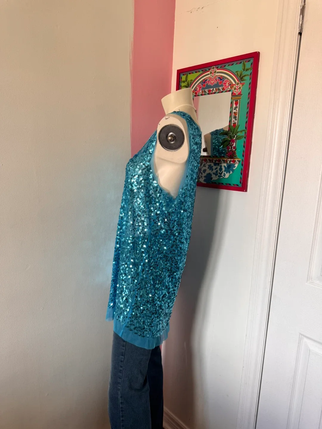 Blue Sequin Top image indicator(5)