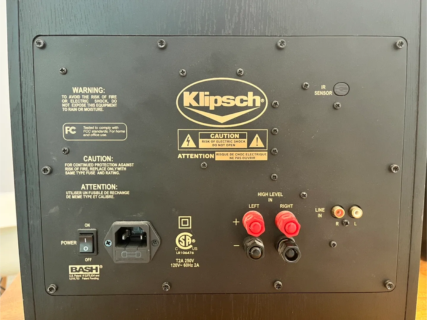 Klipsch RW-10d 120V Subwoofer image indicator(3)