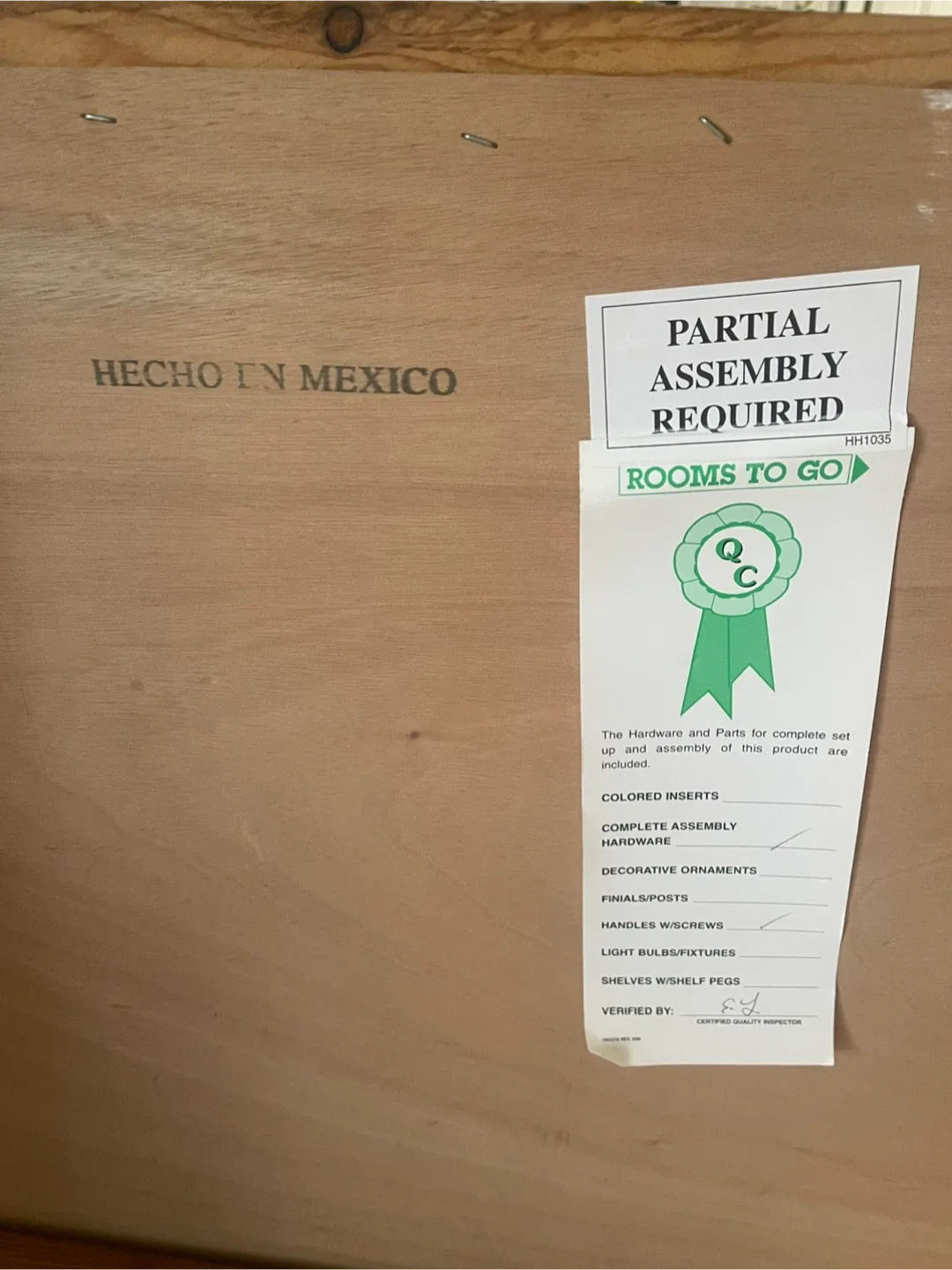 Wooden Nightstand with Drawer image indicator(6)