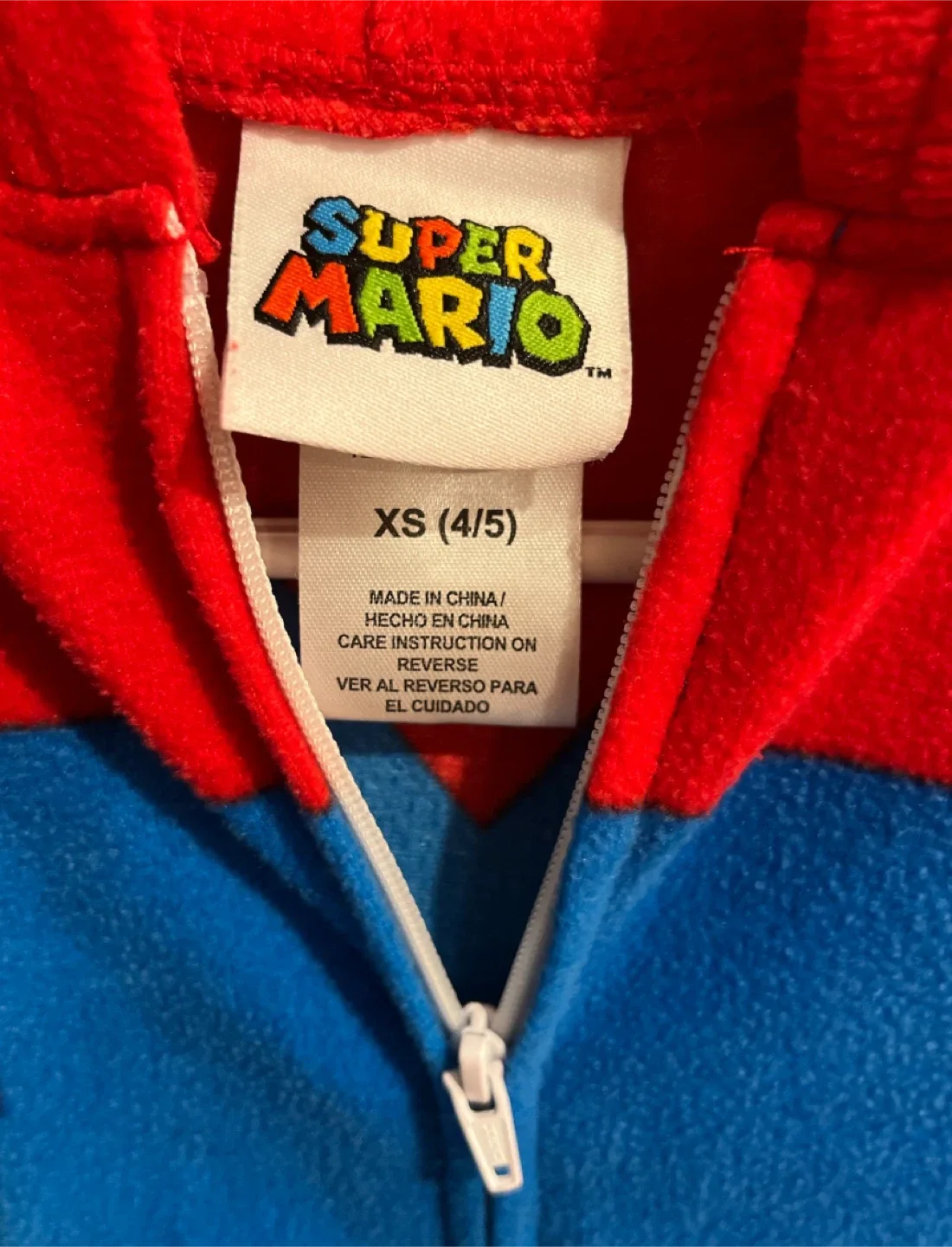 Super Mario Pajamas - Size XS (4/5) image indicator(3)