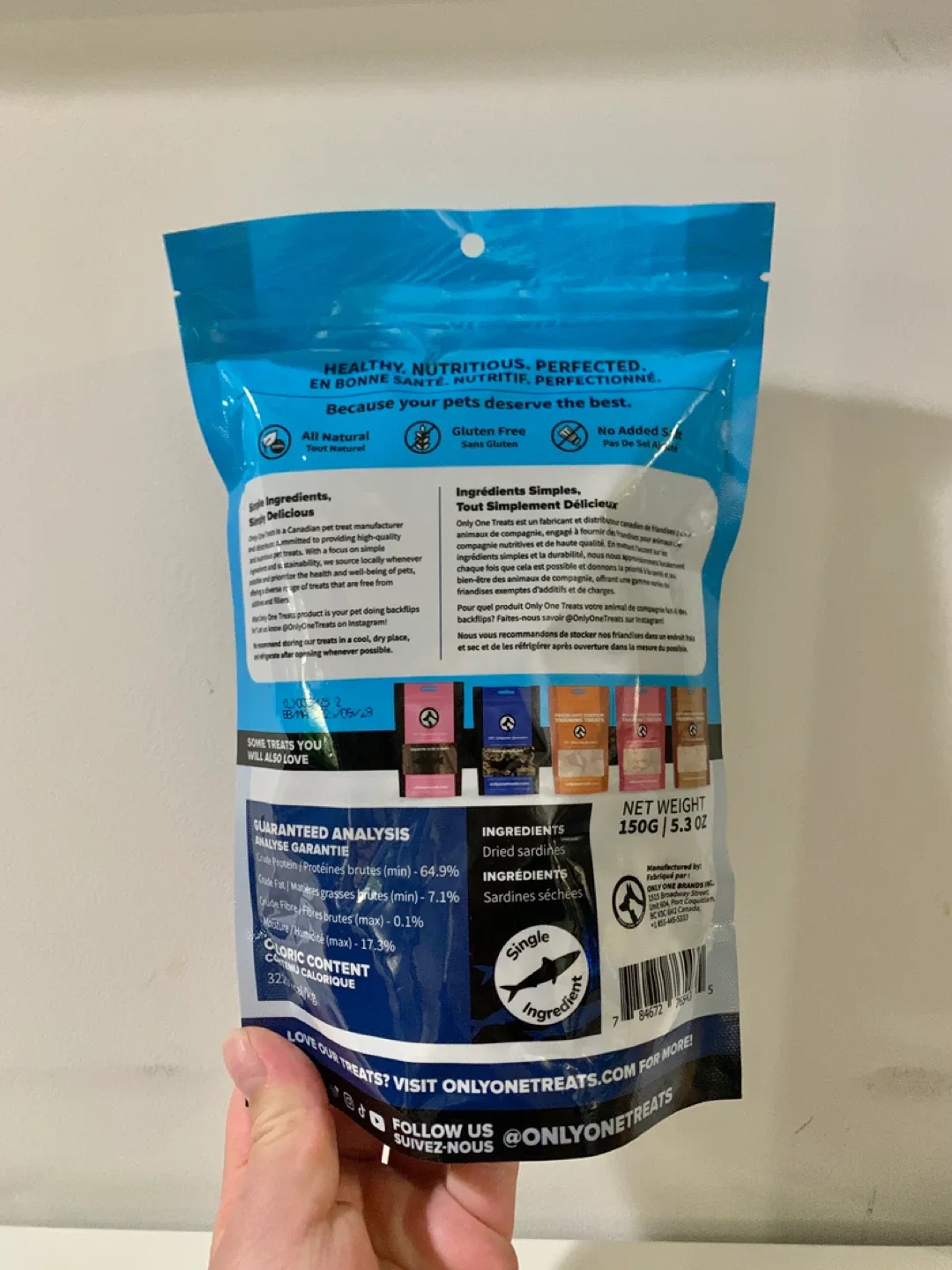 ‼️MOVING SALE‼️Only One Treats Dried Sardines for cats/ dogs image indicator(2)