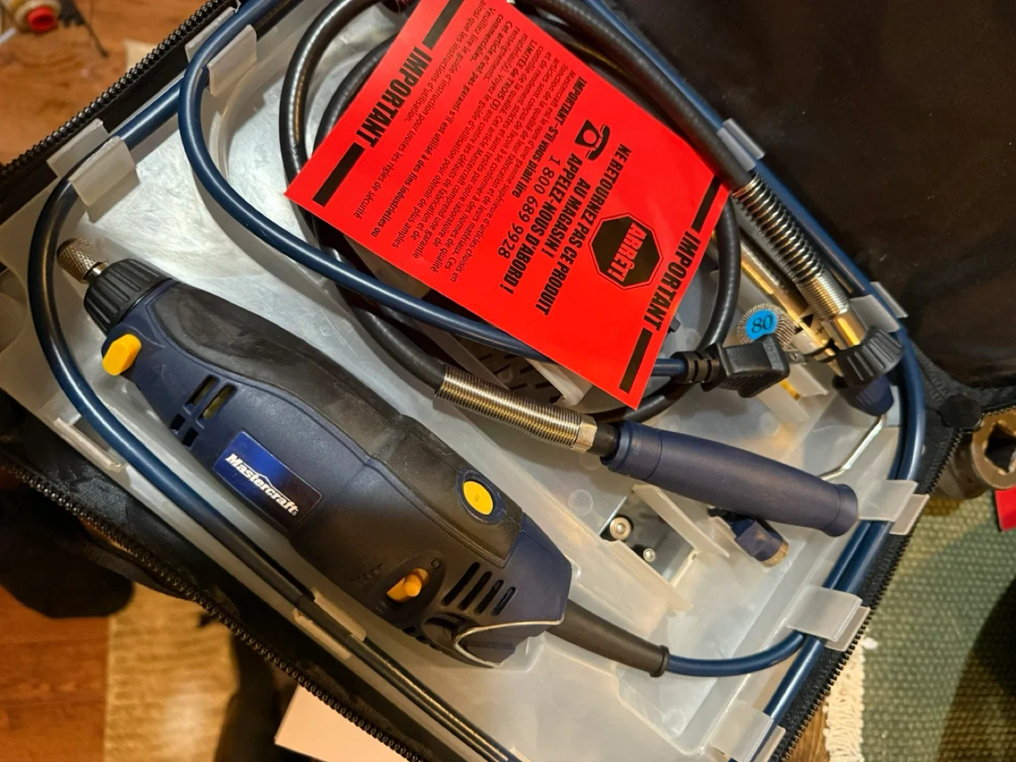 Mastercraft Rotary Tool Kit image indicator(2)