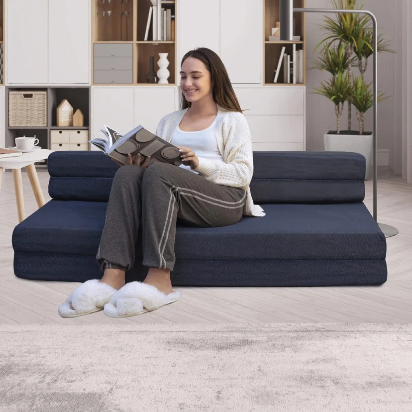 Milliard Tri-Fold Foam Folding Mattress King Size image indicator(5)