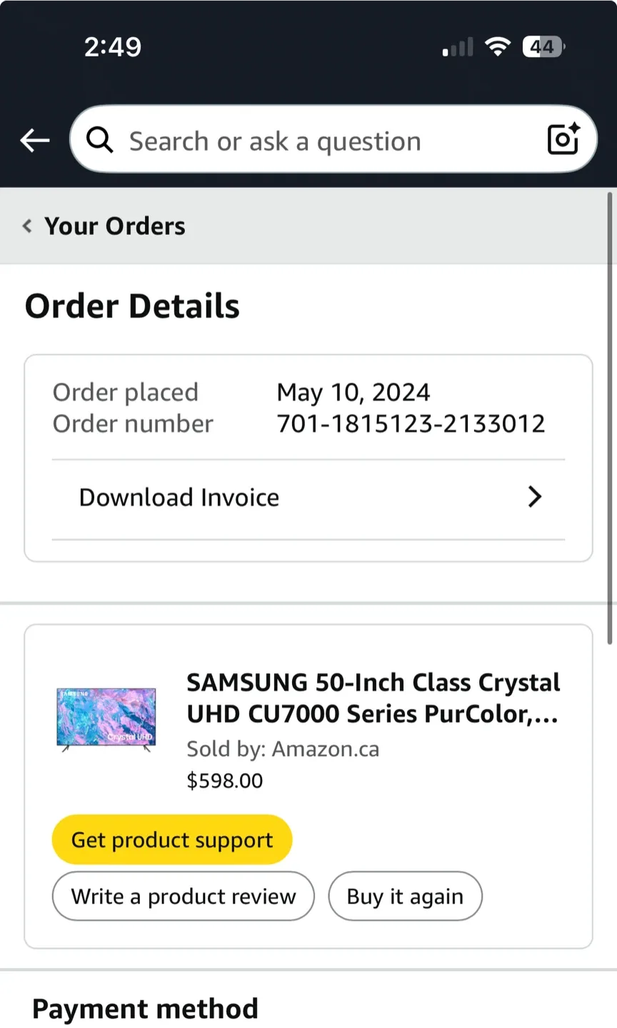 Samsung 50-Inch UHD TV image indicator(5)