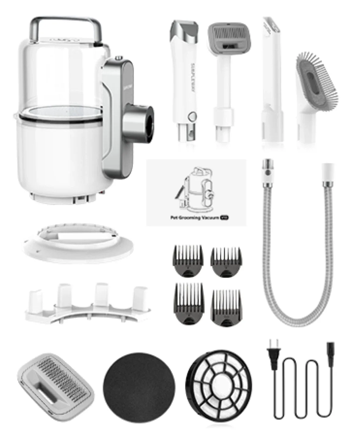 SIMPLEWAY Pet Grooming Vacuum image indicator(3)