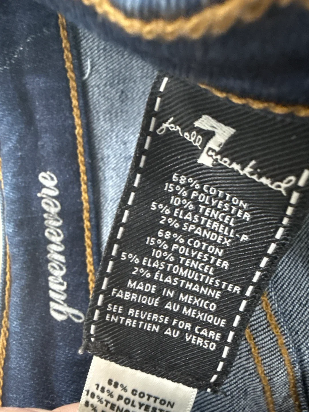 7 For All Mankind Gwenevere Jeans Size 29 image indicator(5)