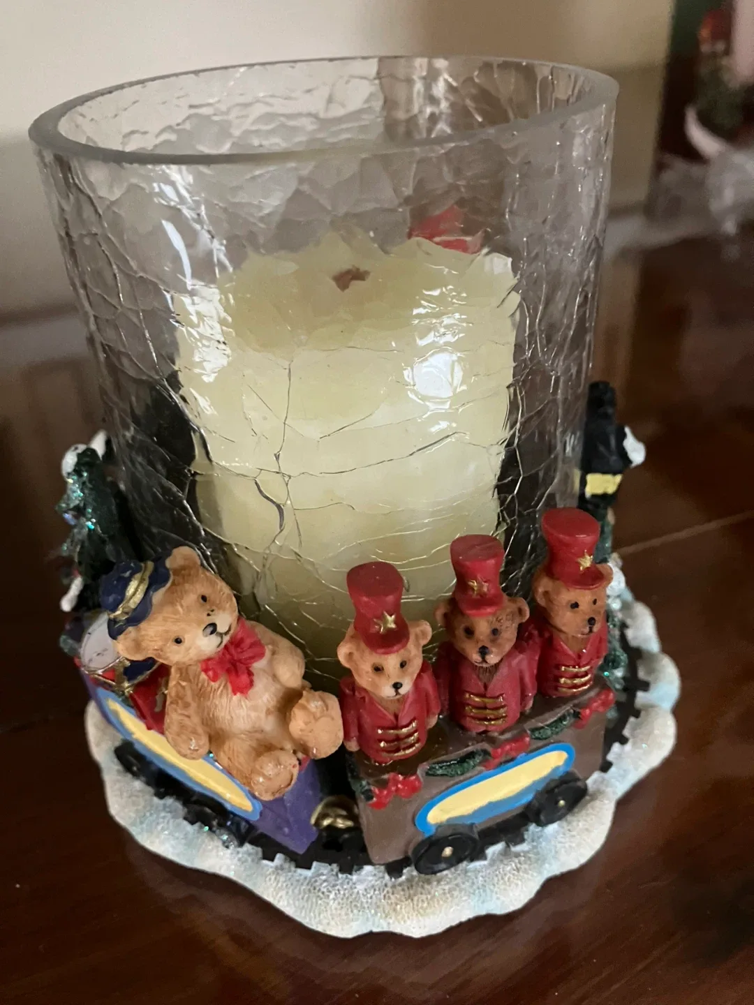 Christmas Candle Holder & Wooden Blocks image indicator(3)