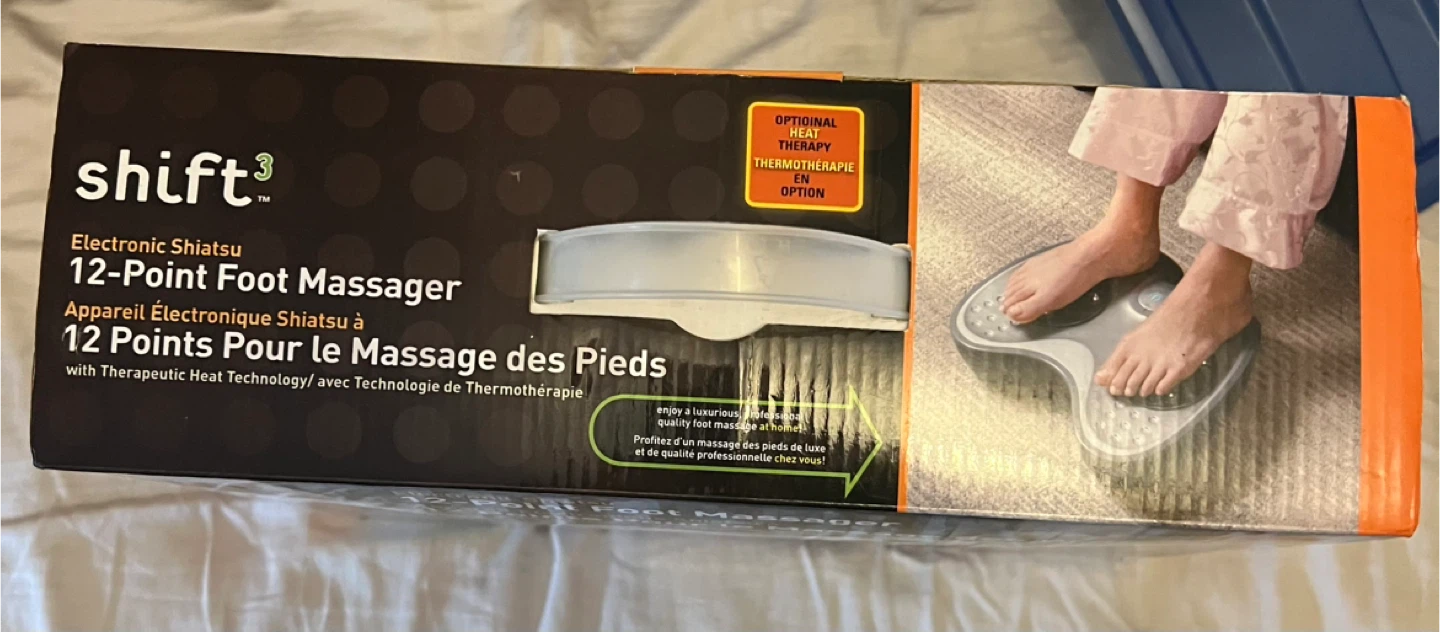 Shift 3 Electronic Shiatsu 12-Point Foot Massager - New - photo 5