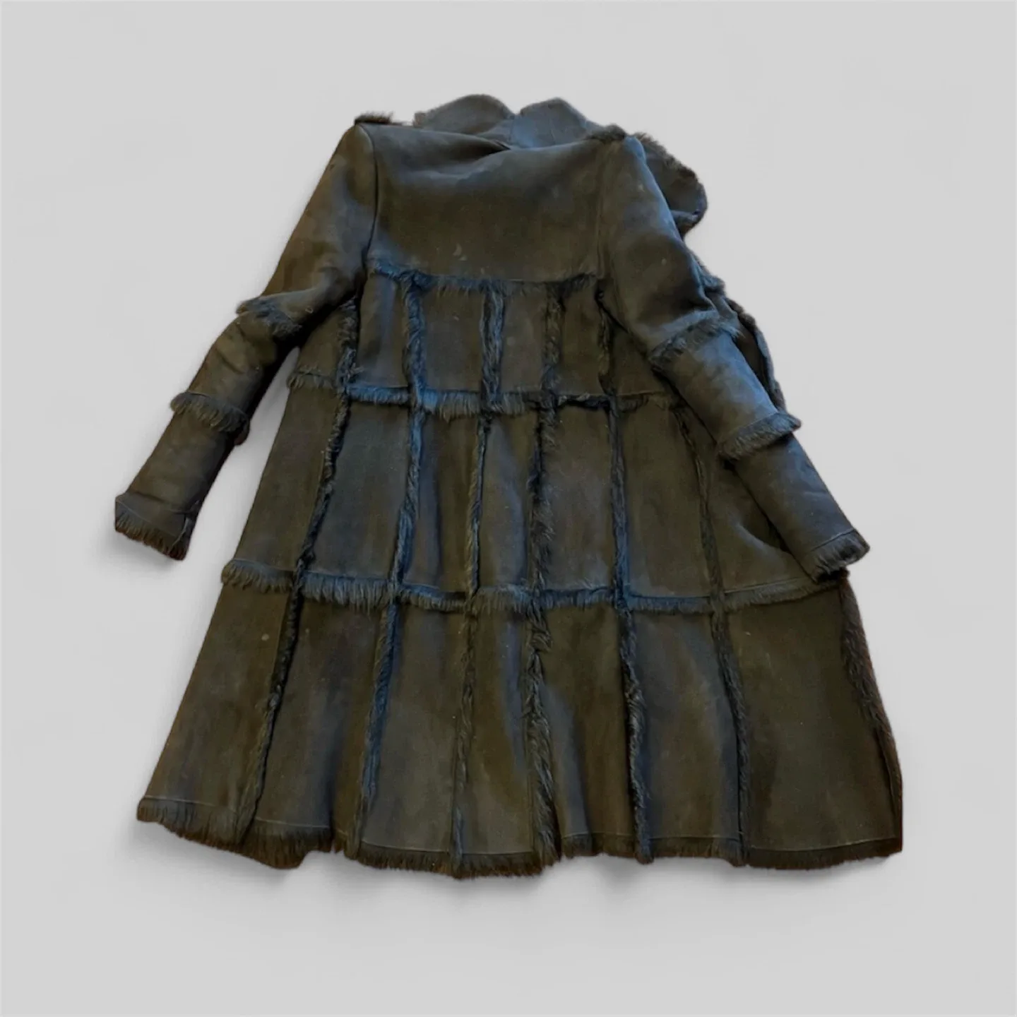 Long Shearling Coat, Size XS/SM image indicator(3)