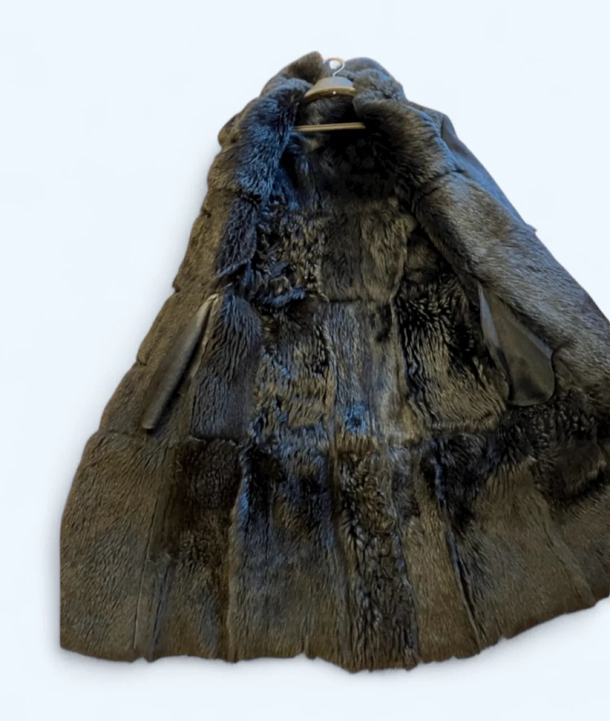 Long Shearling Coat, Size XS/SM image indicator(4)