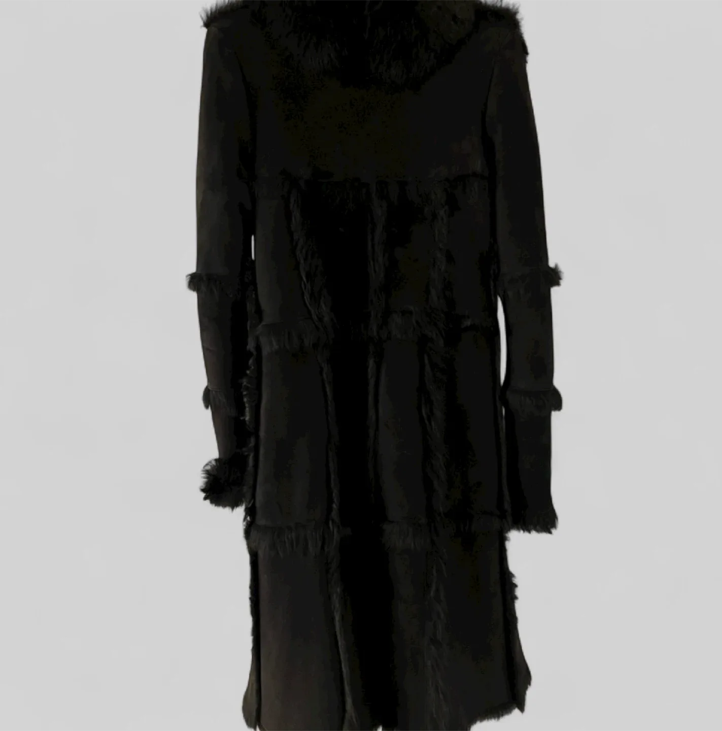Long Shearling Coat, Size XS/SM image indicator(6)