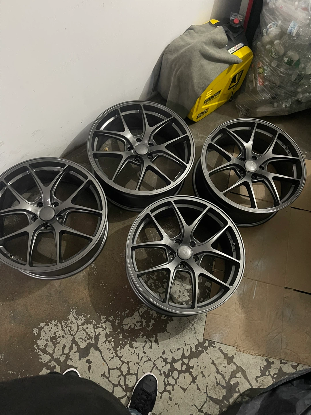Honda 20” Rims w/ Tires 235/45/20 Set of 4 Gunmetal Gray Wheels