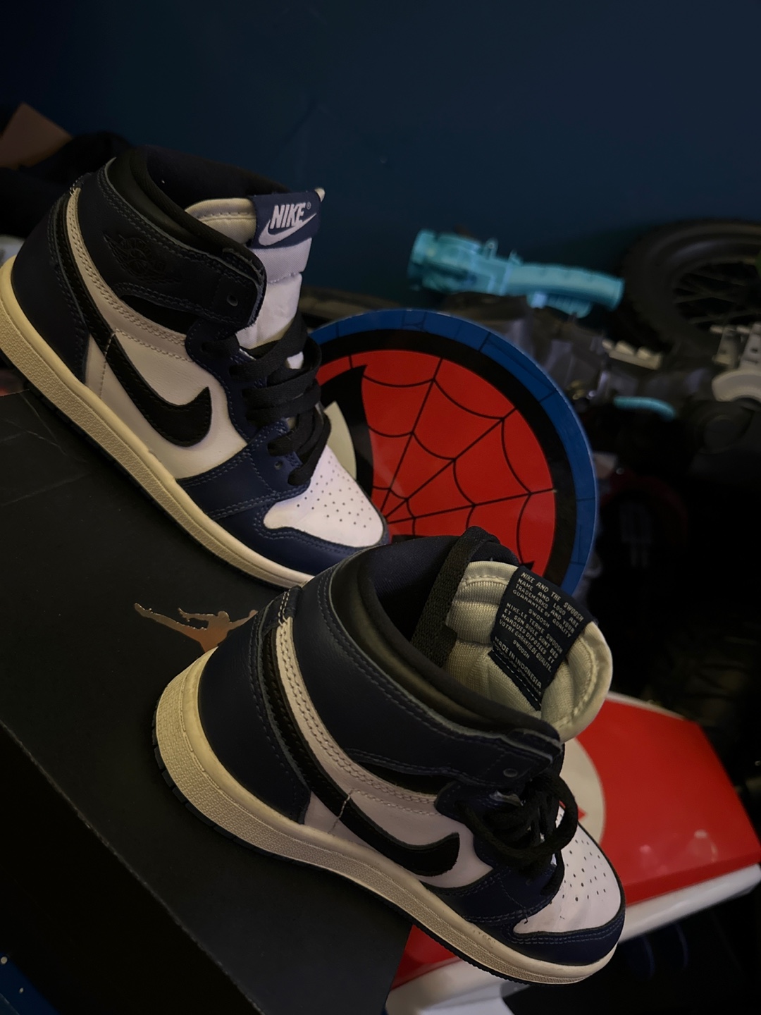 Nike Air Jordan 1 High OG Dark Marina Blue - photo 2