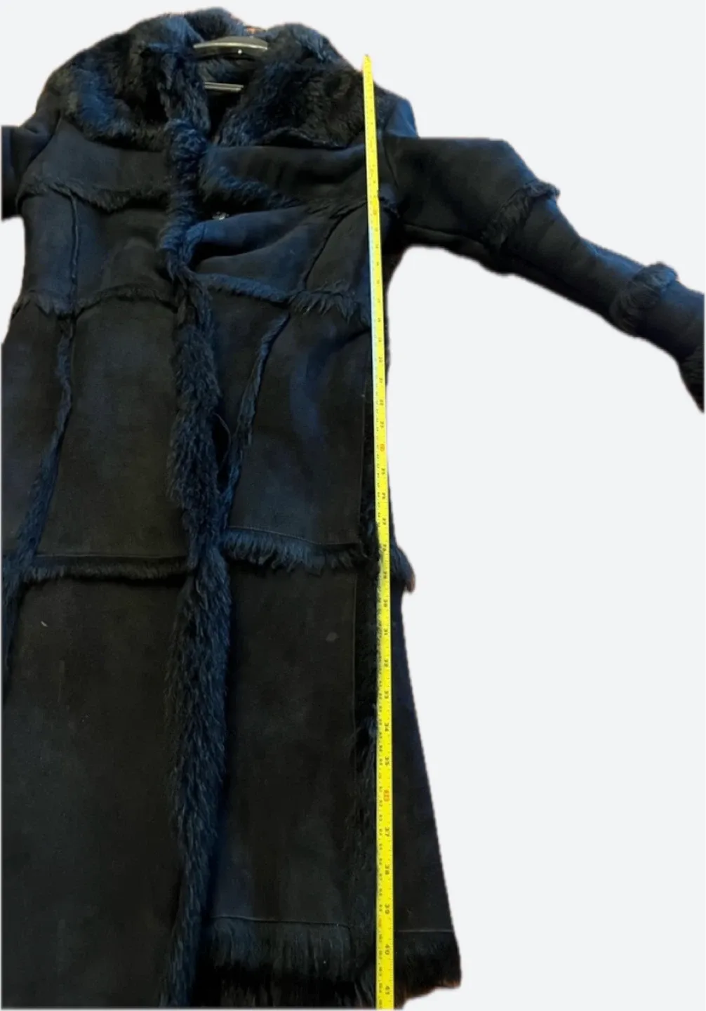 Long Shearling Coat, Size XS/SM image indicator(10)