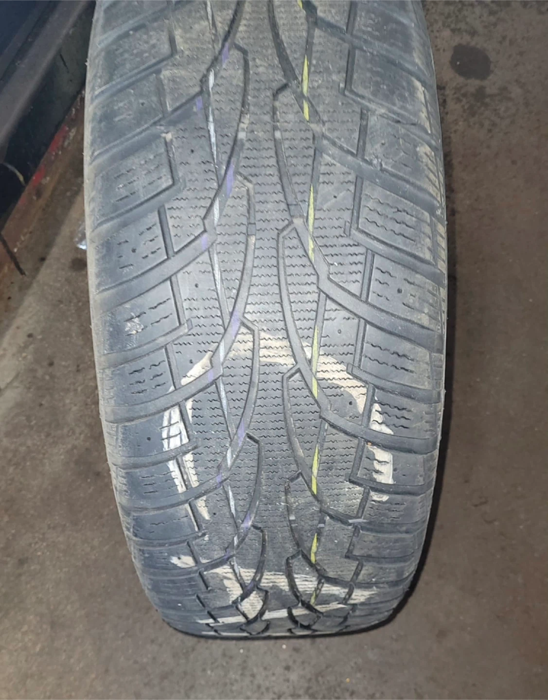 Used 235/55R17 Winter Tire on Steel Rim - photo 3