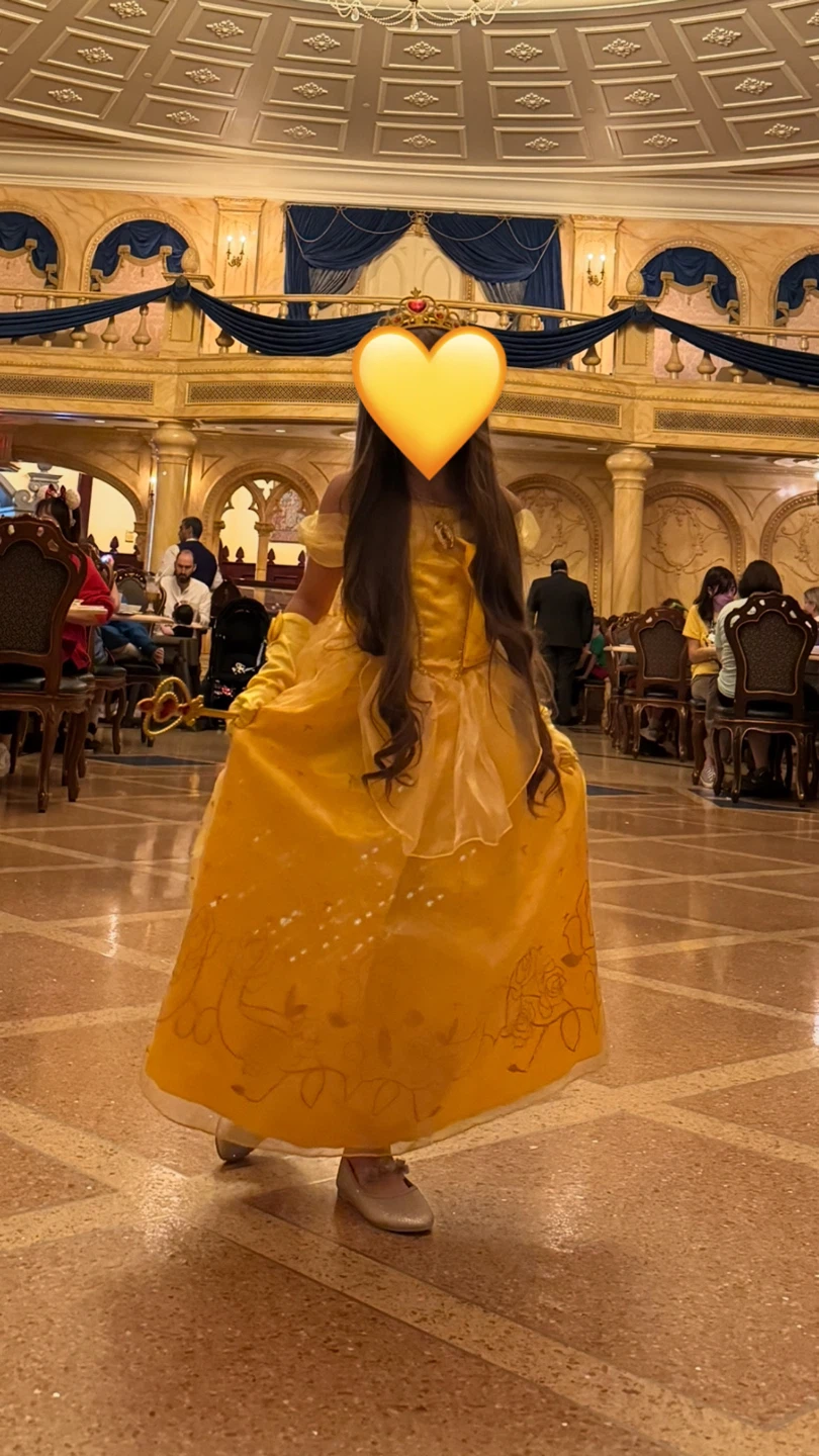 Belle Princess Costume Dress - Size 120