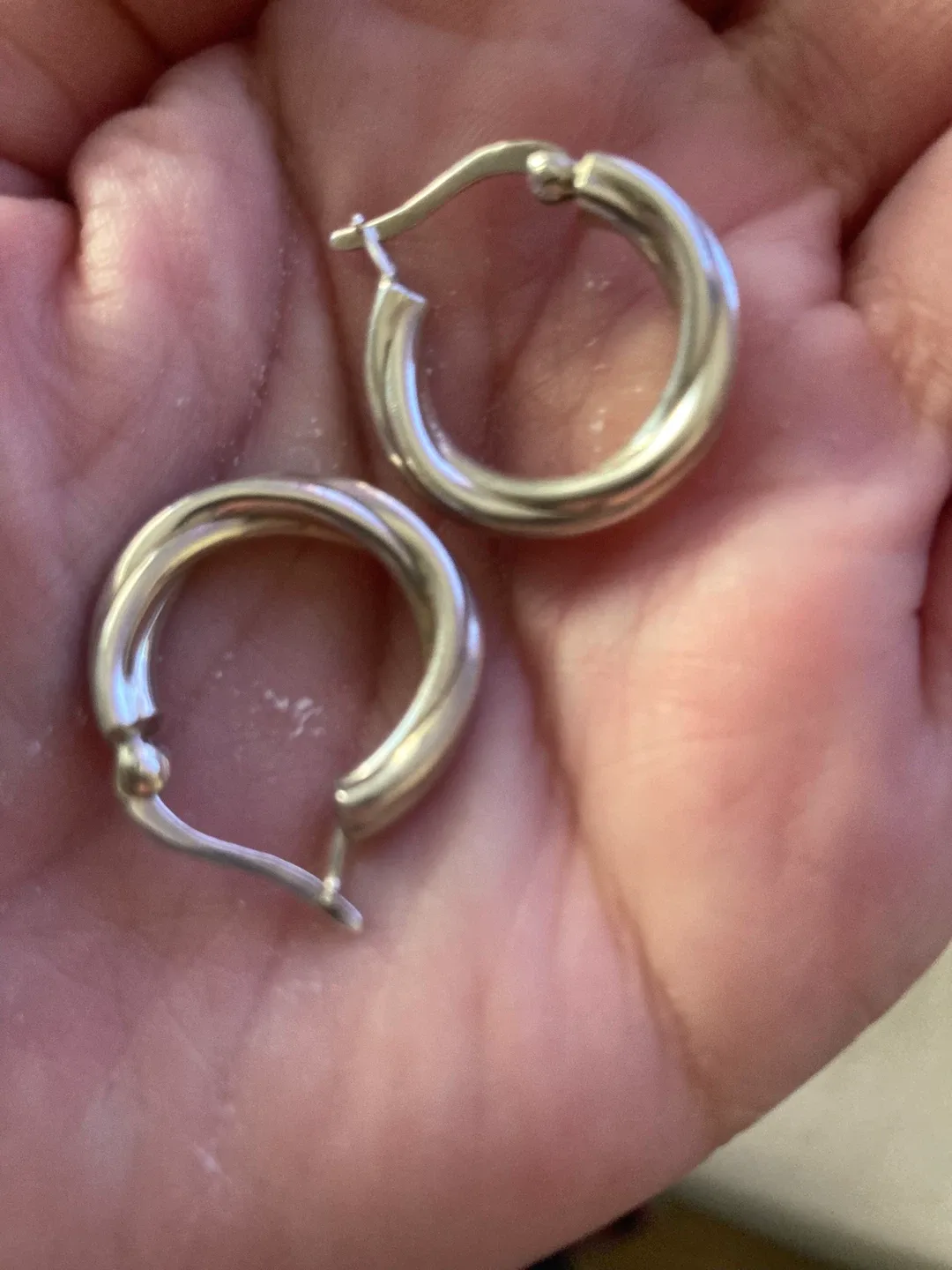 Silver 925 Hoop Earrings thumbnail