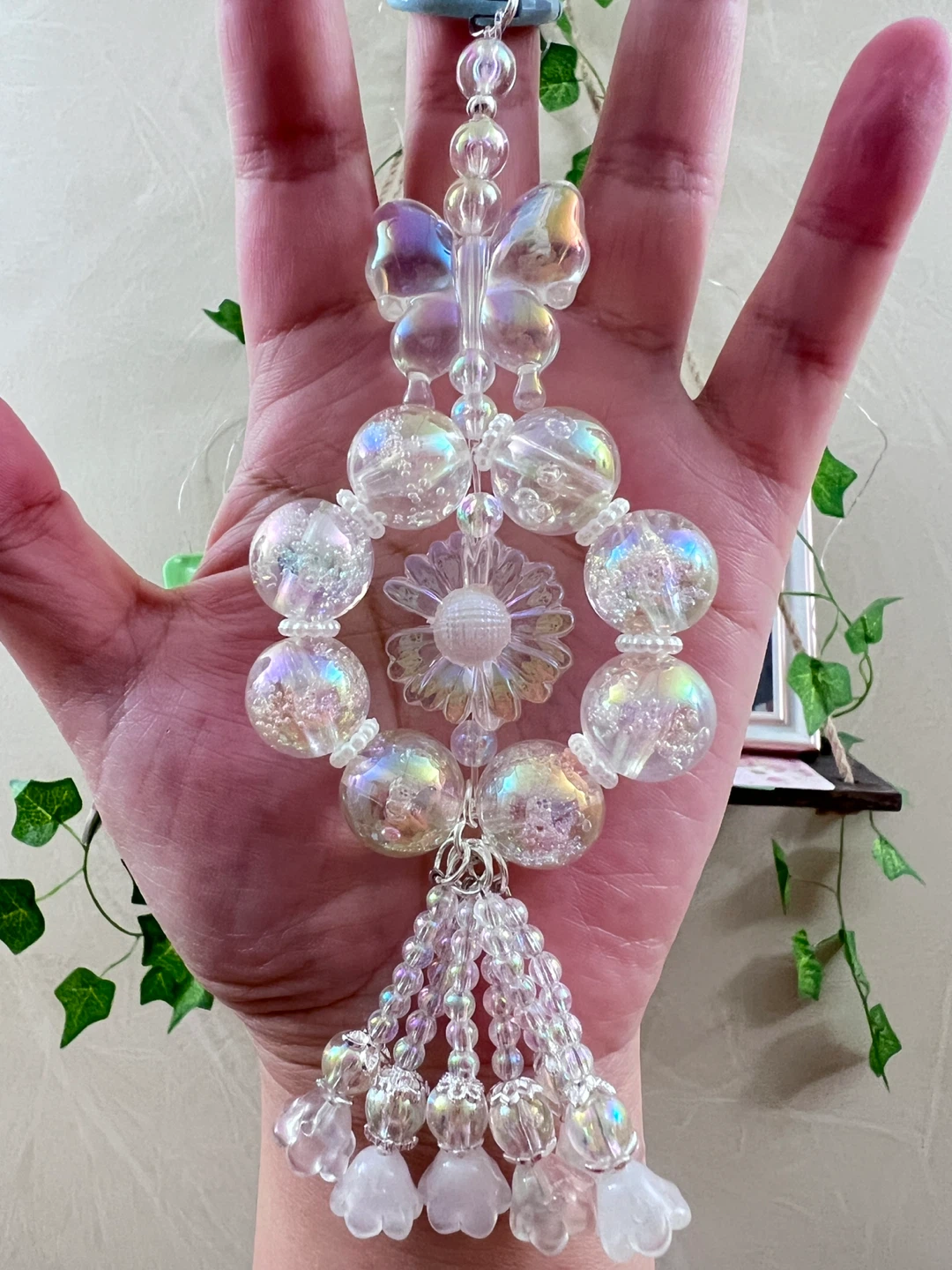 Pink Beaded Pendant - photo 3