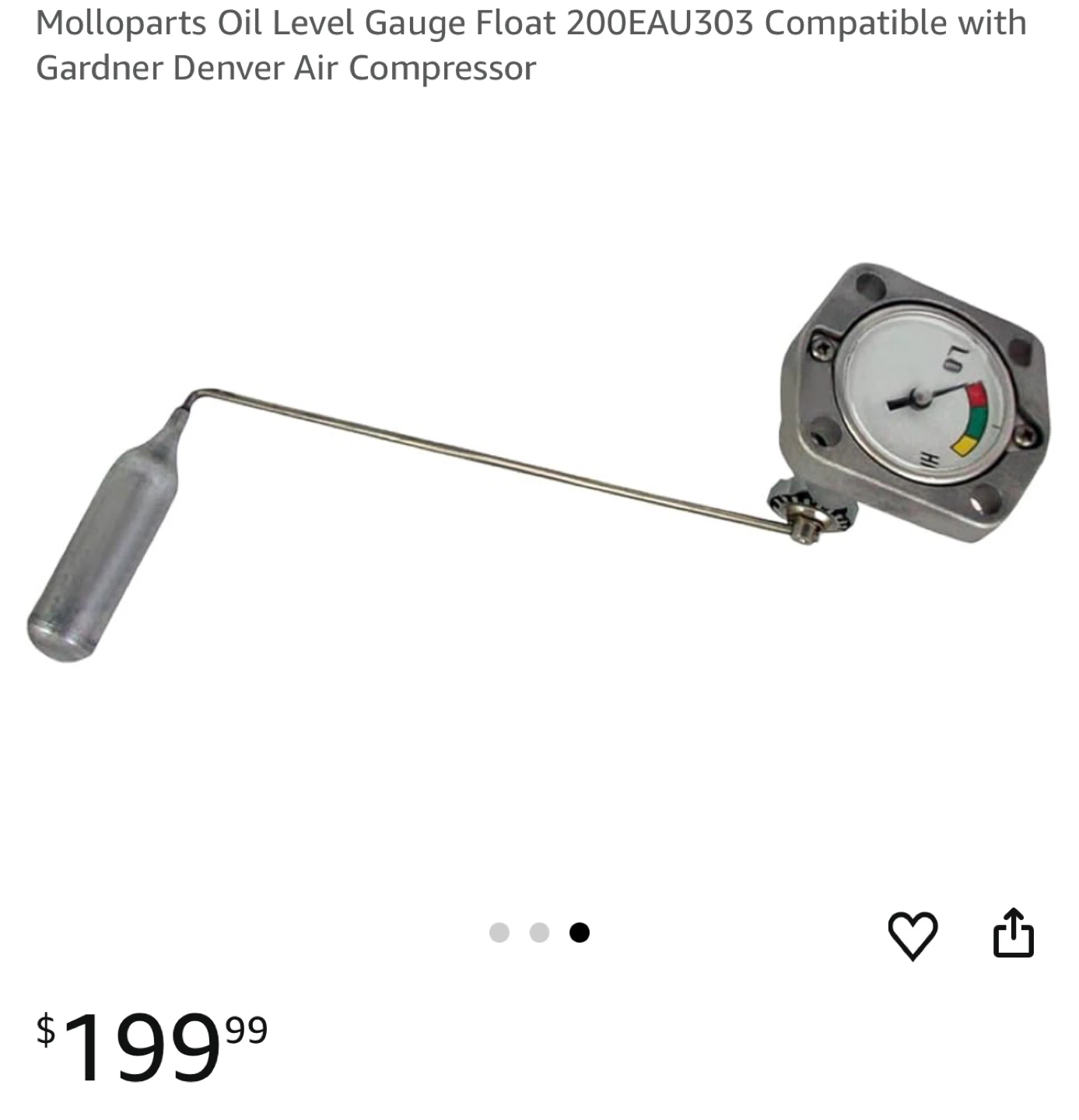 Oil Level Gauge 200EAU303 - photo 2