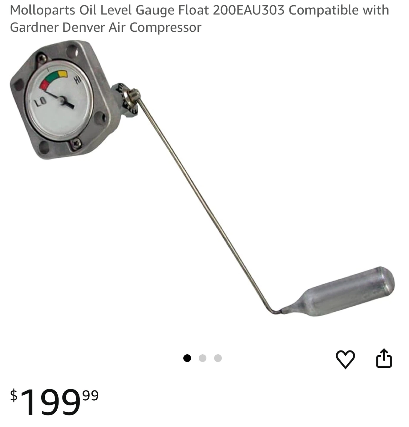 Oil Level Gauge 200EAU303