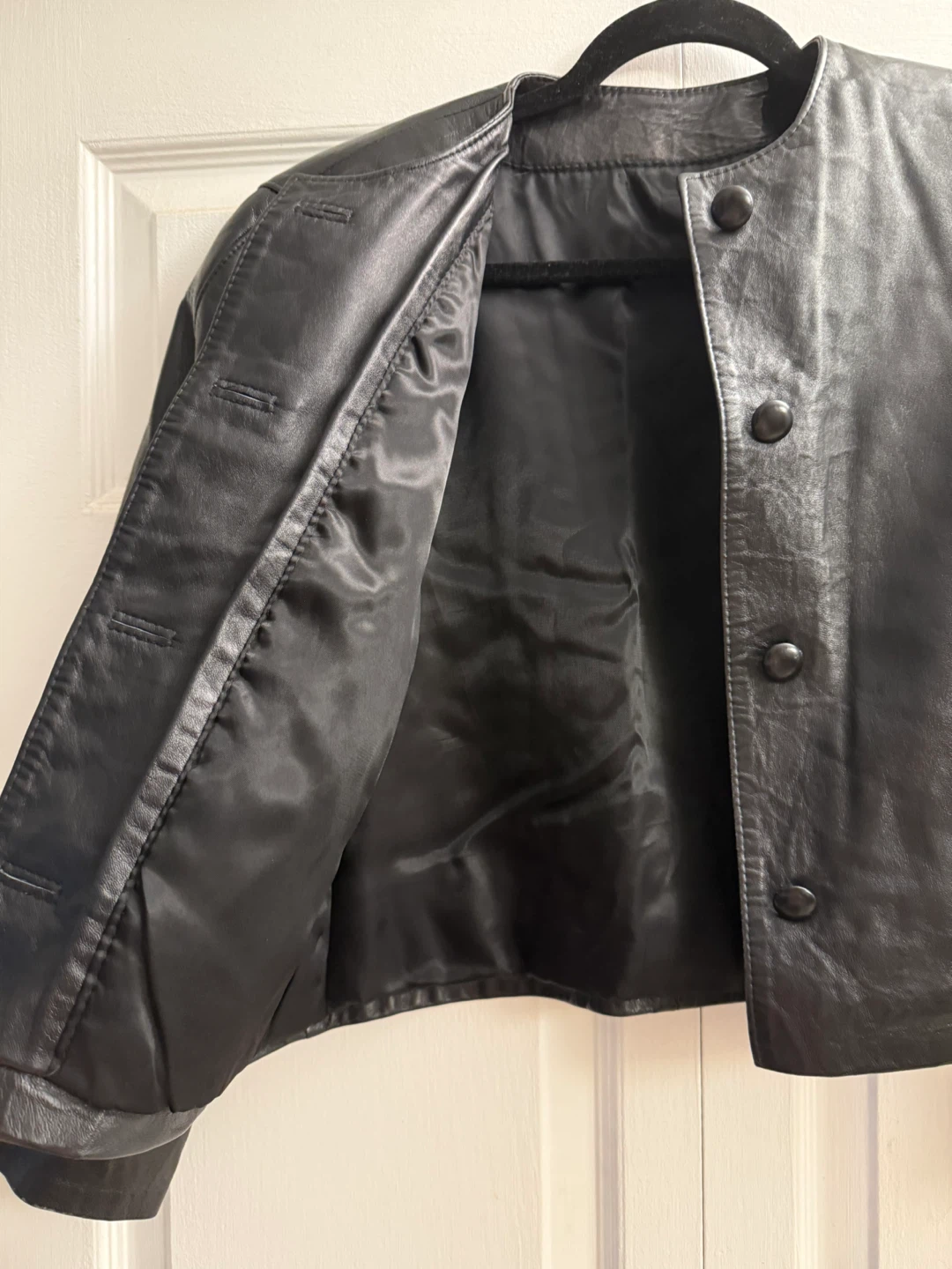 Black Leather Jacket - photo 2