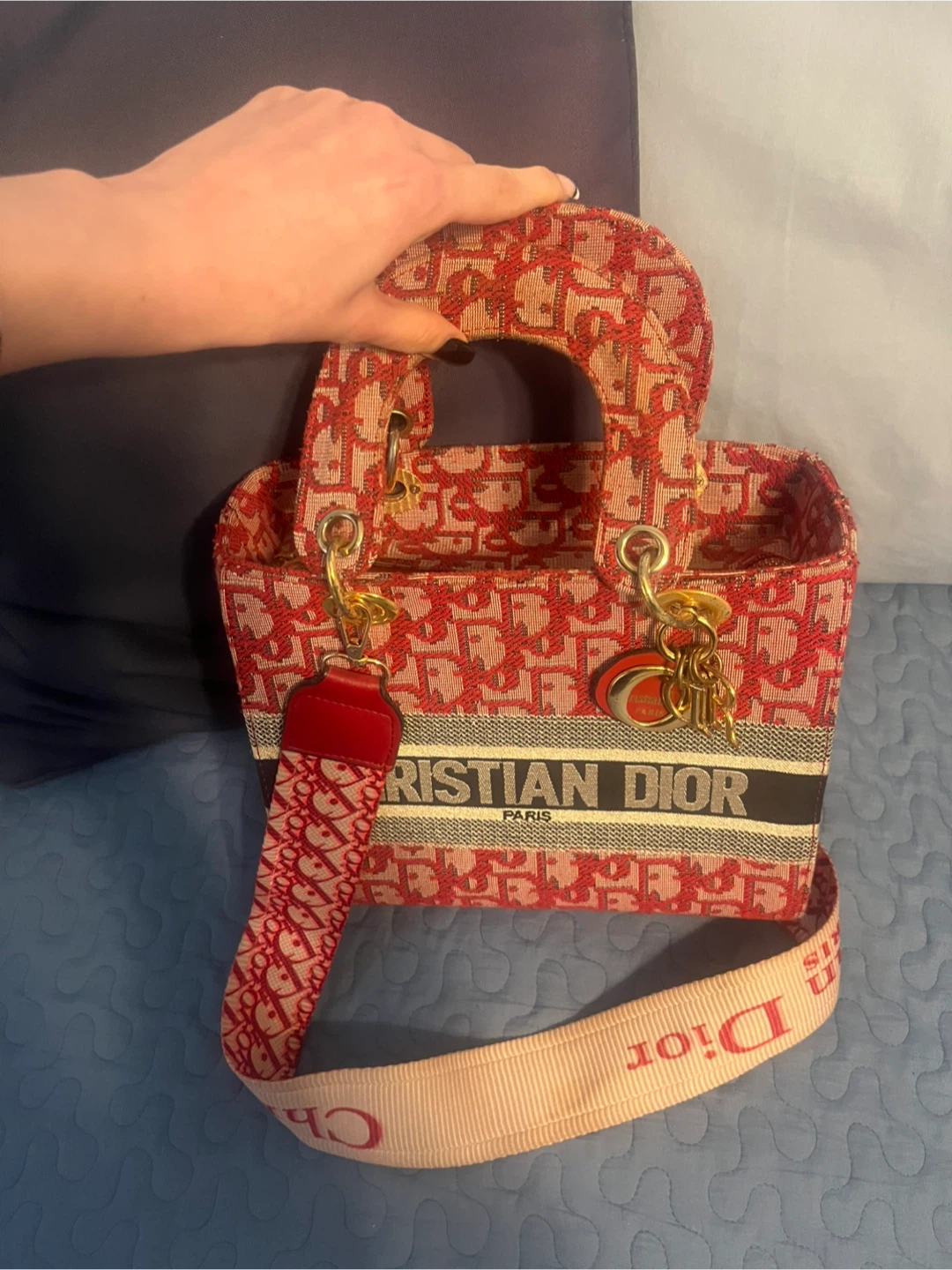 Women’s Red CD HandBag !!!!!